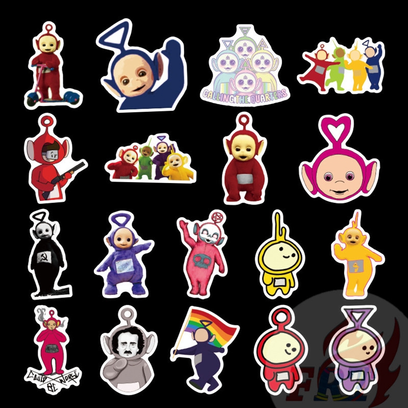 ❉ Teletubbies Series 01 Tinky Winky Dipsy Laa-Laa Po Stickers ❉ 50Pcs/Set Cartoon Fashion DIY Mixed Decals Doodle Stickers