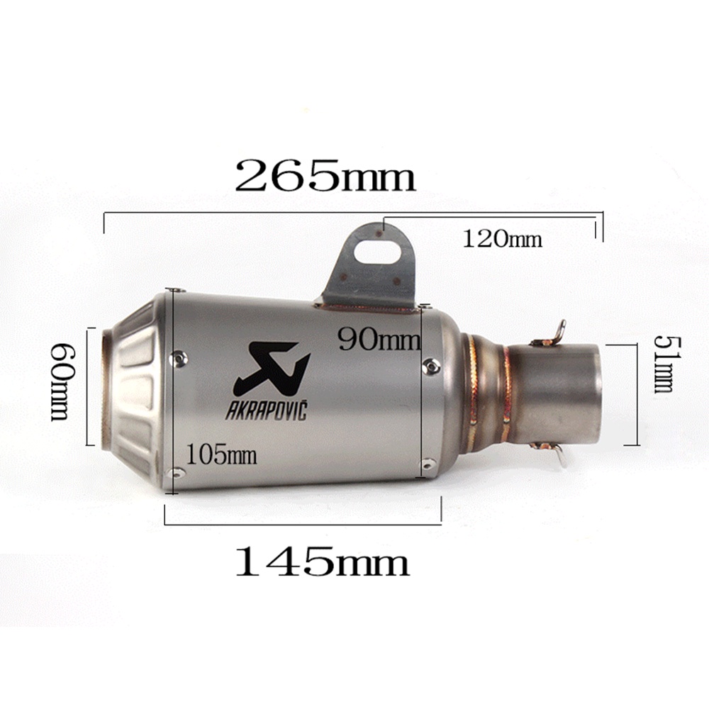Ống Xả Sợi Carbon Màu Laser Thiết Kế Dạng Bện Độc Đáo Cho Xe Mô Tô