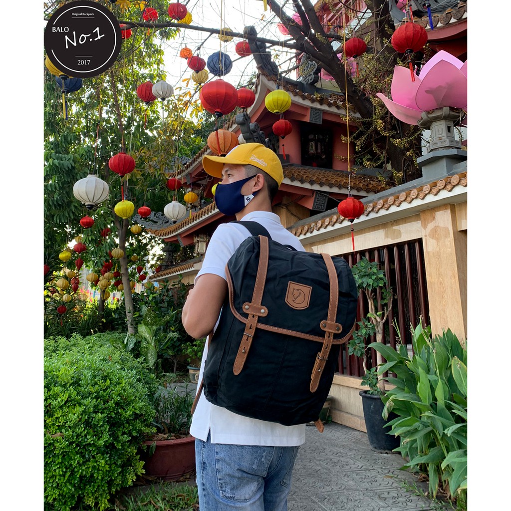 Balo Thời Trang Du Lịch FREESHIP Balo Rucksack No21 Medium - Navy