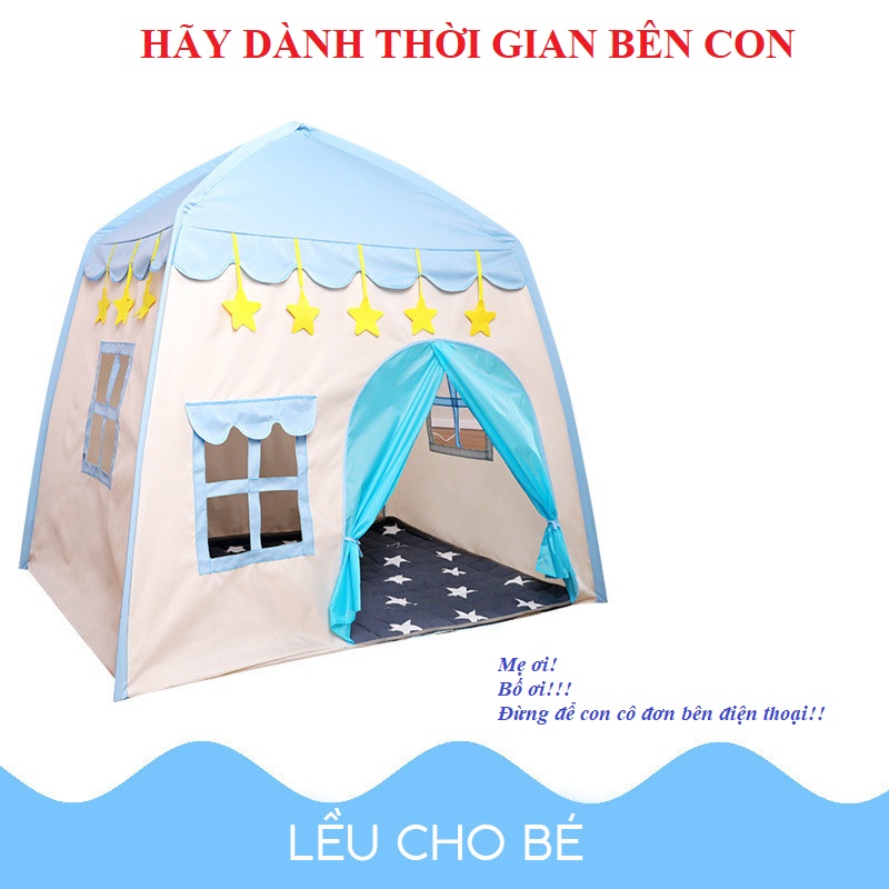 LỀU MÔ HÌNH NGÔI NHÀ CÔNG CHÚA HOÀNG TỬ CHO BÉ YÊU