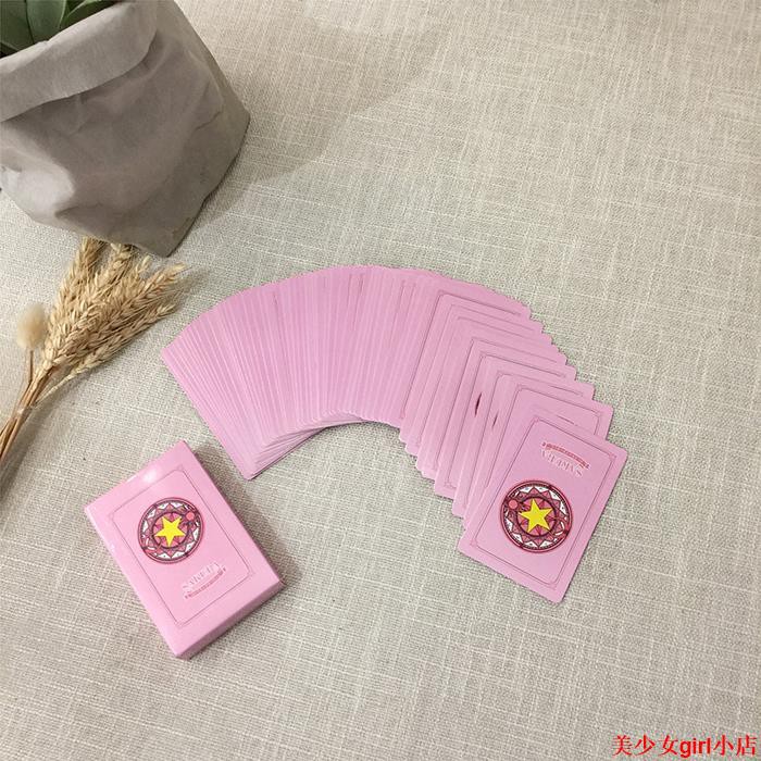 Giấy Chơi Game Thủ Lĩnh Thẻ Bài Sakura Phong Cách Nhật Bản