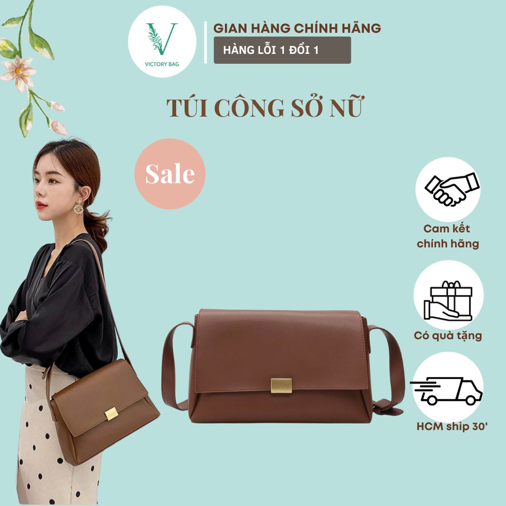 Túi Công Sở Nữ Đeo Chéo Da Cao Cấp Đựng được IPad SKU:256 - VICTORY
