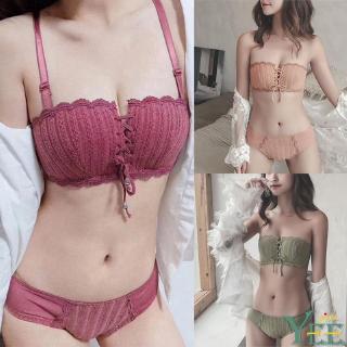 Set Áo Ngực Không Dây + Quần Lót Quyến Rũ Cho Nữ