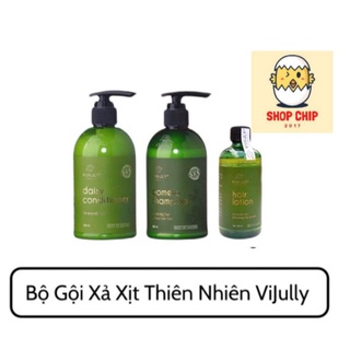 Combo Dầu Gội + xã + xịt Dưỡng Bưởi VIJULY