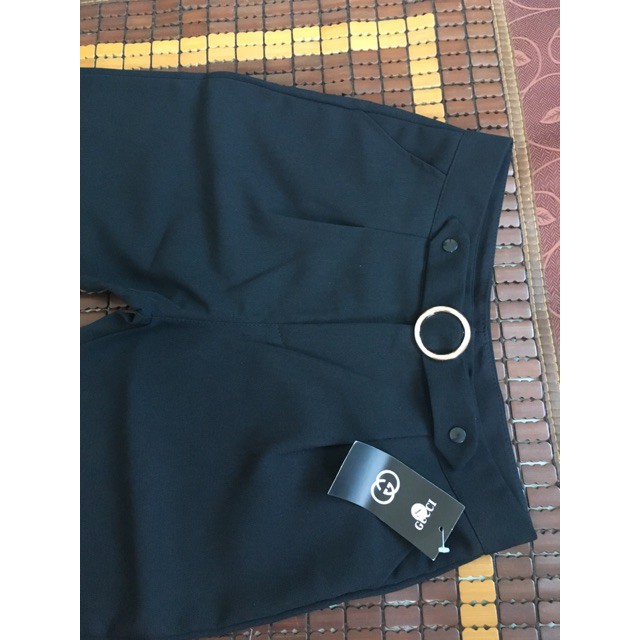 ❤Quần Baggy ❤Đai Tròn ❤3 màu Sang Chảnh Q007 | BigBuy360 - bigbuy360.vn