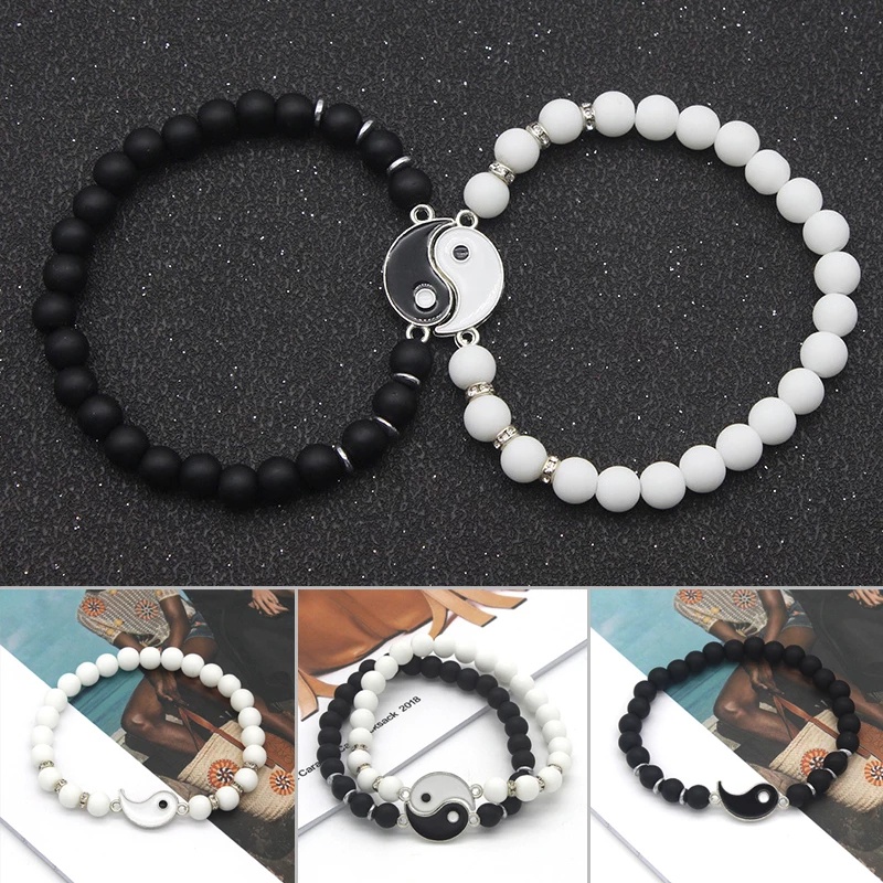 Vòng tay may mắn co giãn phong cách Trung Hoa cổ điển