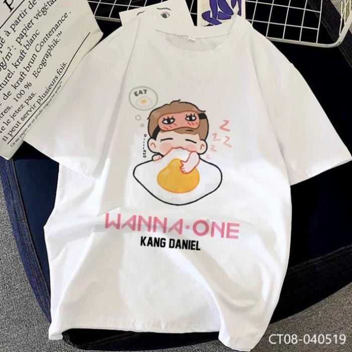 SALE- Áo thun Kang Daniel Chibi Wanna One Kpop - áo cực chất /uy tín chất lượng