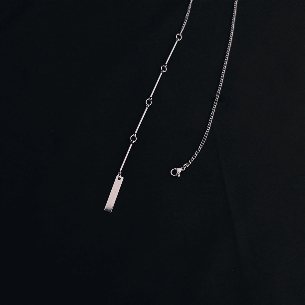 Dây Chuyền Thép Không Gỉ Phong Cách Đơn Giản Thời Trang