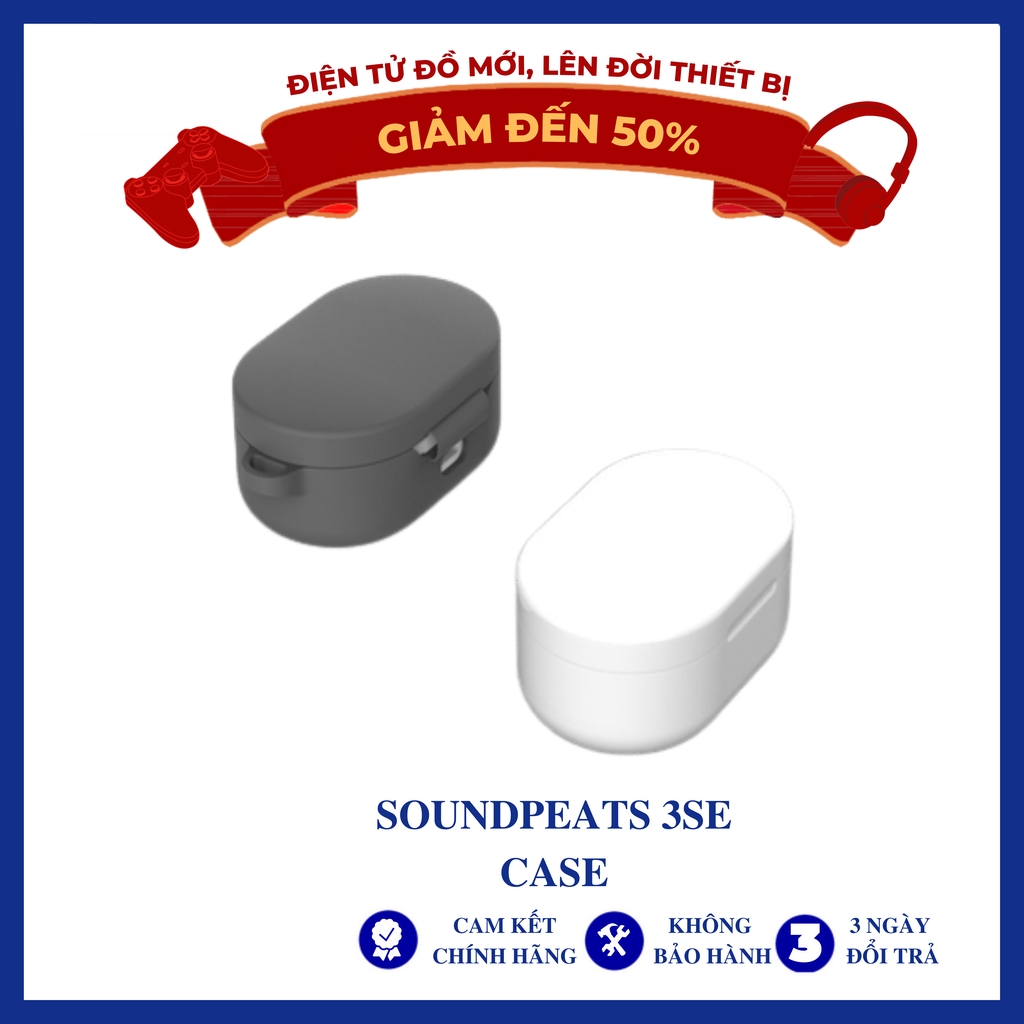 Ốp Silicone Soundpeats Truengine 3SE - Case Silicone Soundpeats Truengine 3SE - Ốp chính thức