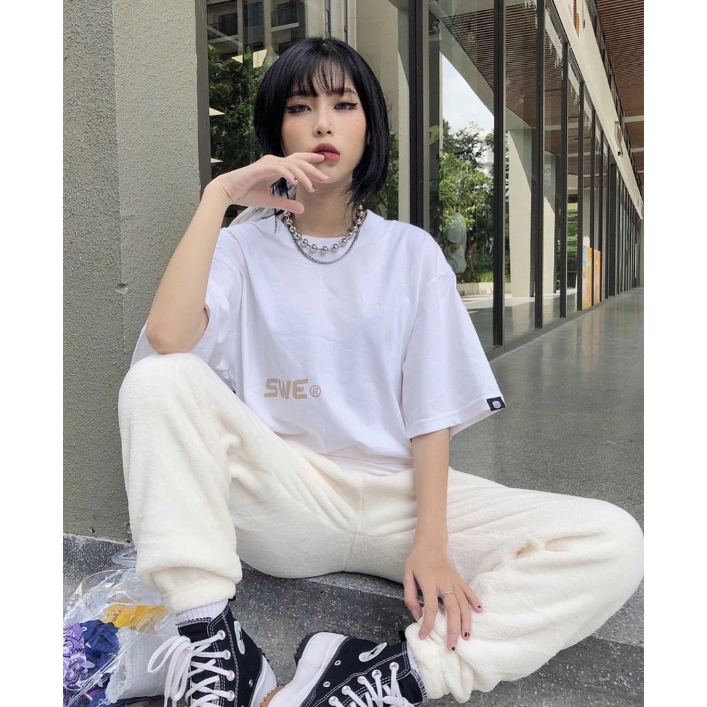 Áo Thun Nam Nữ Local Brand Swe Mozzie Tay Lỡ Oversize Unisex Full Mạc | BigBuy360 - bigbuy360.vn