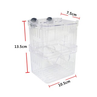 Lồng ép cá đẻ, tách cá bệnh, dưỡng cá bằng nhựa mica