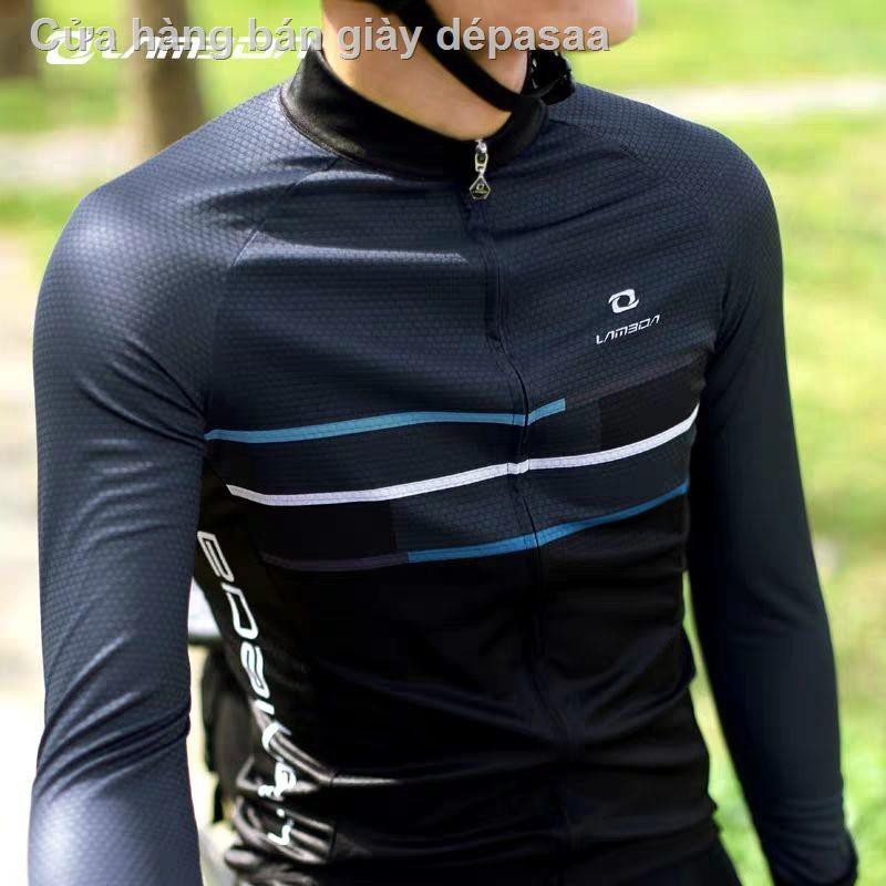 Quần áo đi xe đạp mùa hè và đông cho nam 2020 bộ dài tay thoáng khí khô nhanh leo núi [phát hành ngày 5 thá