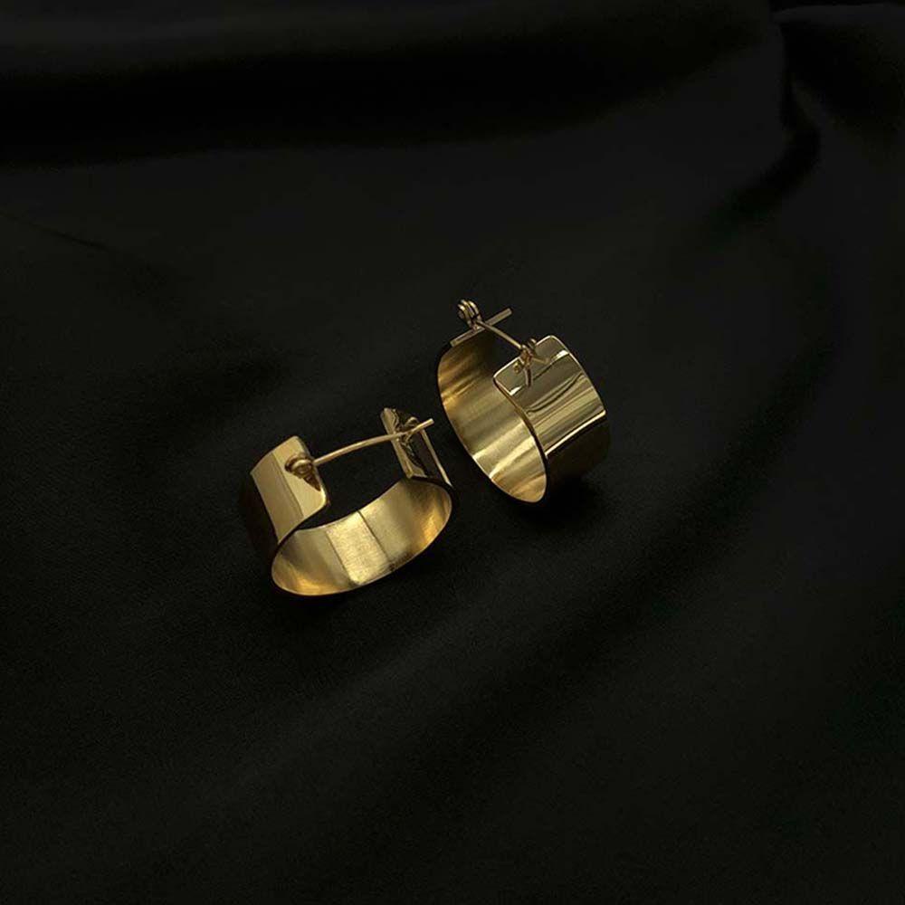 Bông Tai Tròn Thời Trang Cá Tính|Hoa Tai Dạng Vòng Tròn Nhiều Màu Sắc Thời Trang Cho Nữ