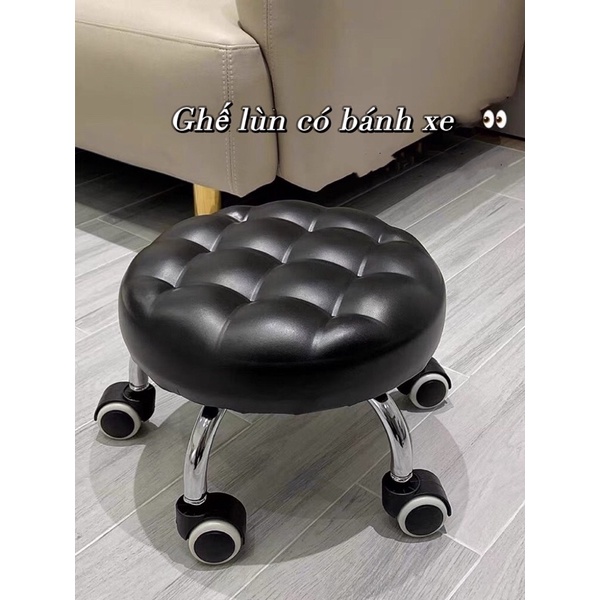 Ghế ngồi có bánh xe di chuyển tiện lợi