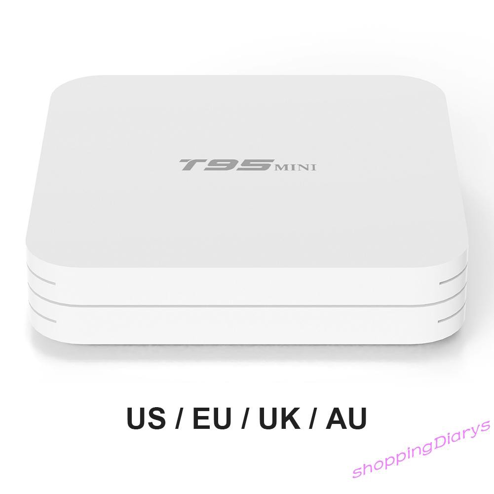 Thiết Bị Chuyển Đổi Tv Thường Thành Smart New T95 Mini H313 Android 10.0 2.4g Wifi 1gb 8gb