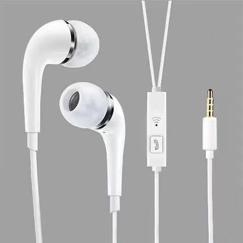 Tai Nghe Nhét Tai Có Dây 3.5Mm Kèm Mic Màu Trắng Đen