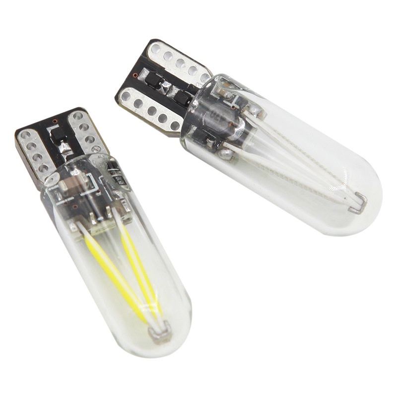 1 Đèn LED T10 Canbus 94 W5W COB Ánh Sáng Trắng Ấm Không Lỗi Cho Xe Hơi civic aruz alza x70 saga