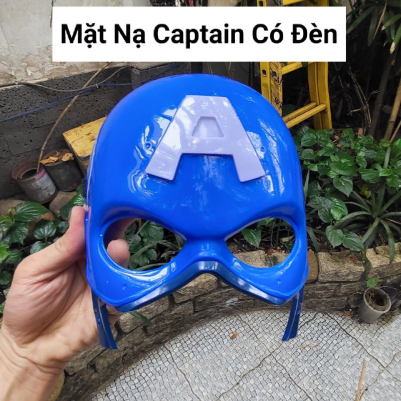 Mặt Nạ Siêu Anh Hùng Có Đèn Cực Kỳ Đẹp Mắt, Mạ Nạ Siêu Nhân Marvel