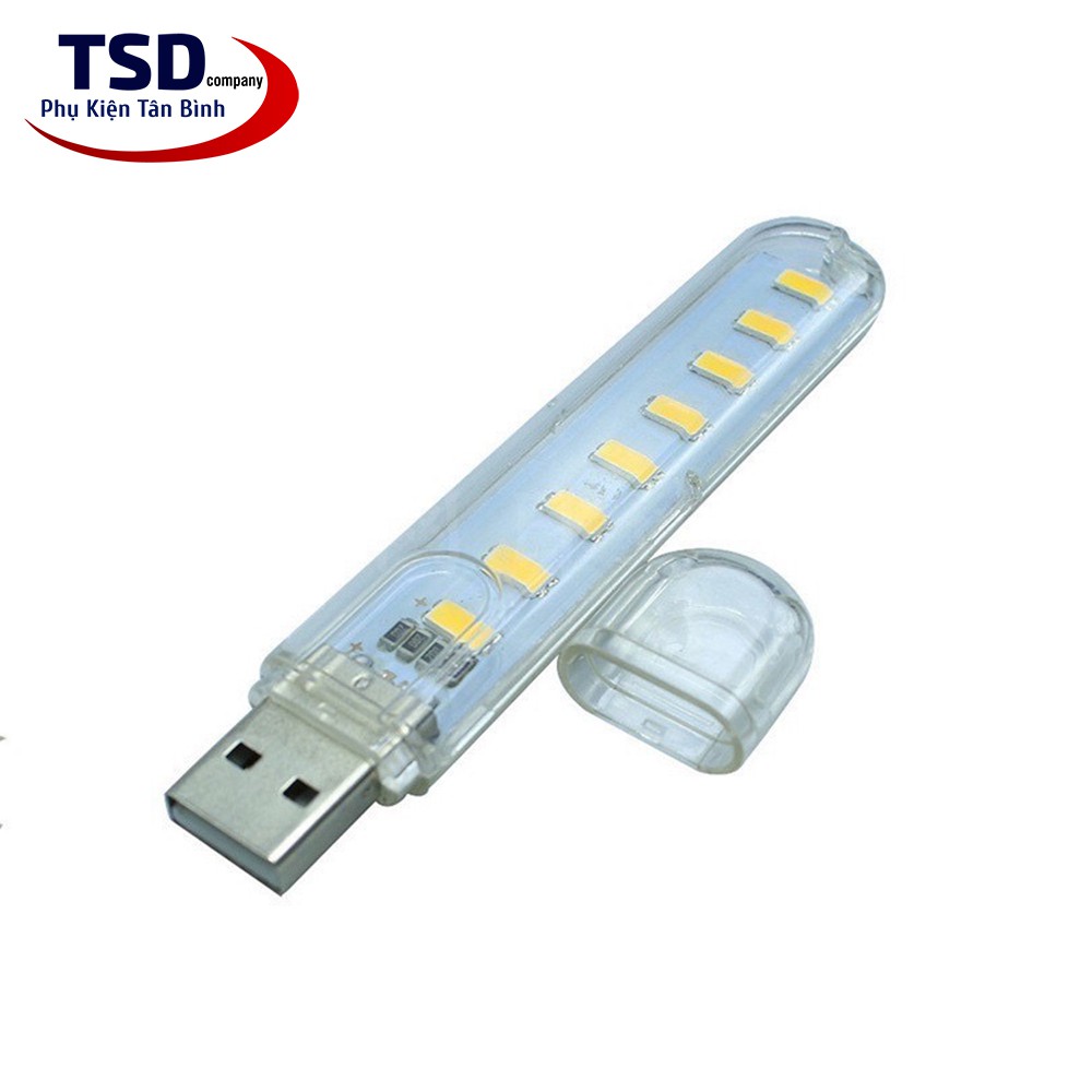 Đèn Led USB 8 Bóng Siêu Sáng