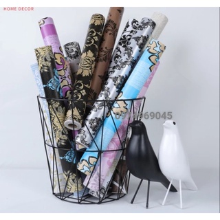 10m giấy dán tường hoa văn cổ điển dán phòng khách phòng ngủ deco trang trí đẹp mắt
