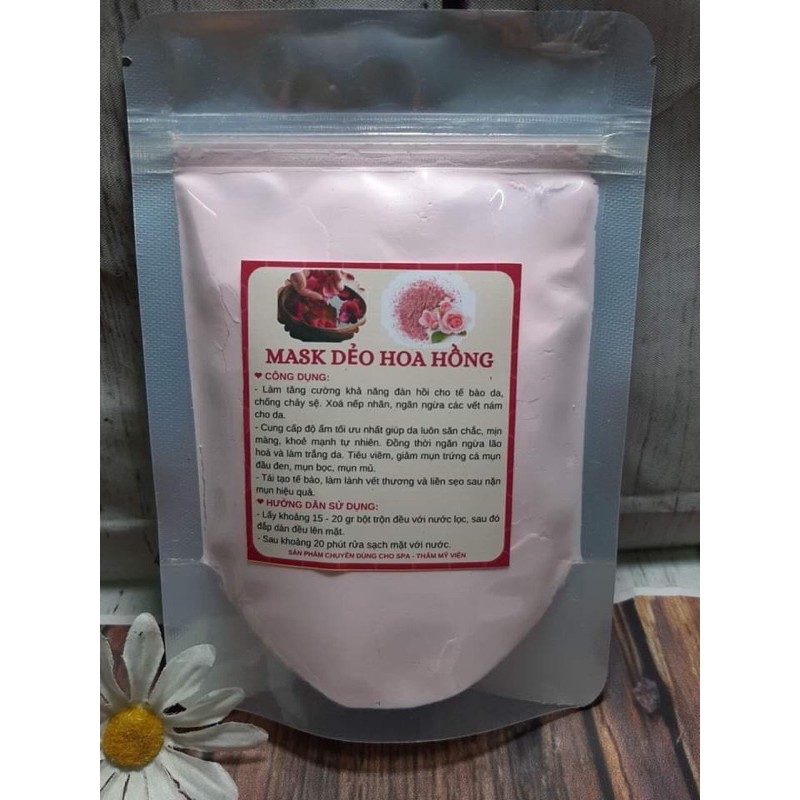 1kg mask Dẻo hoa hồng spa chuyên dùng