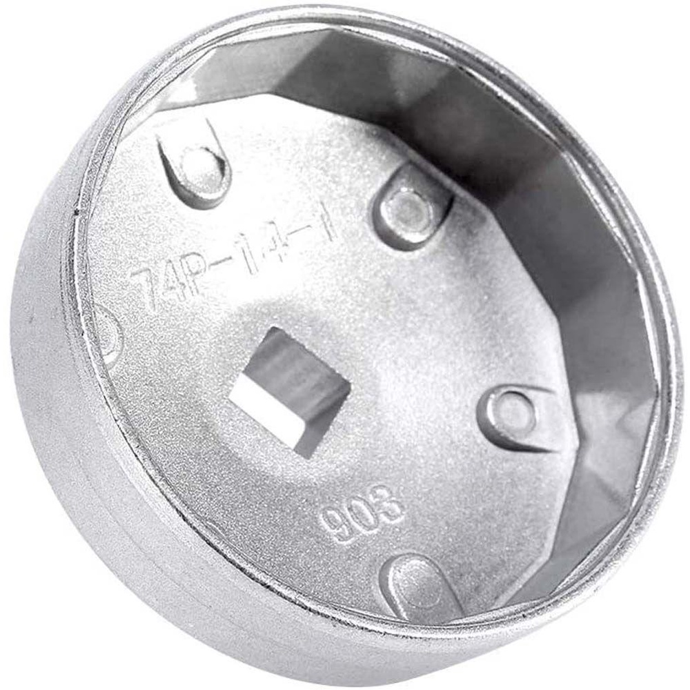 Cờ Lê Vặn Nắp Lọc Dầu Bằng Nhôm 1 / 2 65Mm 67Mm 74Mm Tiện Lợi