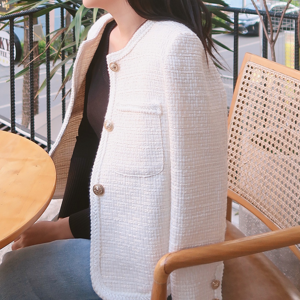 Áo khoác dạ Julia Tweed Jacket - Mindy