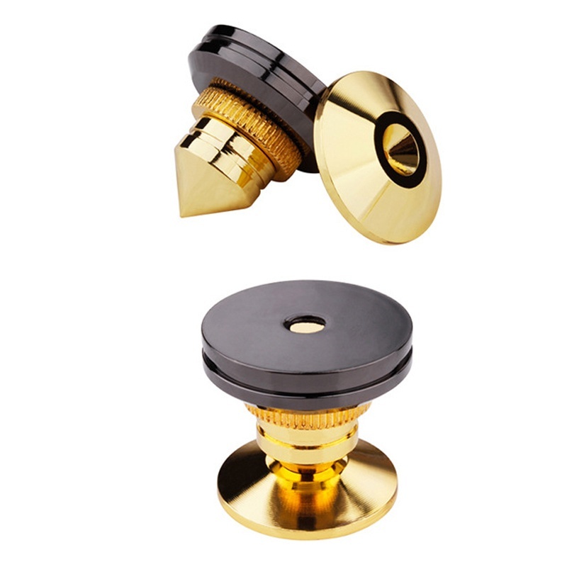 Set 4 Phụ Kiện Loa Màu Vàng Có Chân Đứng Cách Ly Chuyên Nghiệp
