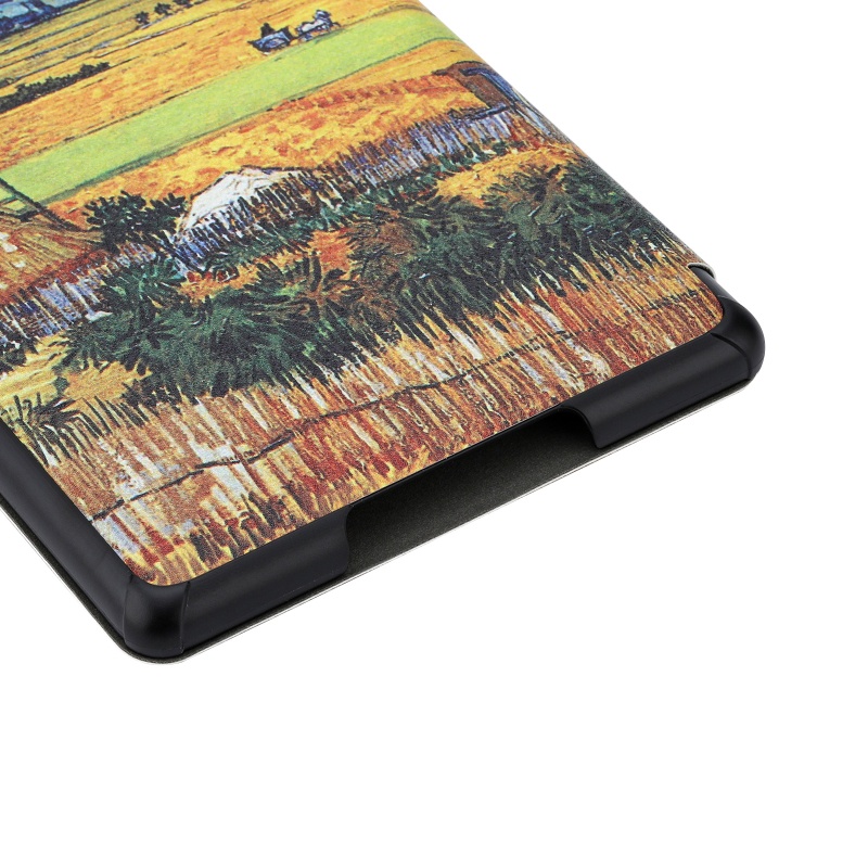 Bao Da Máy Tính Bảng PU Tự Động Bật / Tắt Màn Hình 6.8Inch Cho Kinde Paperw