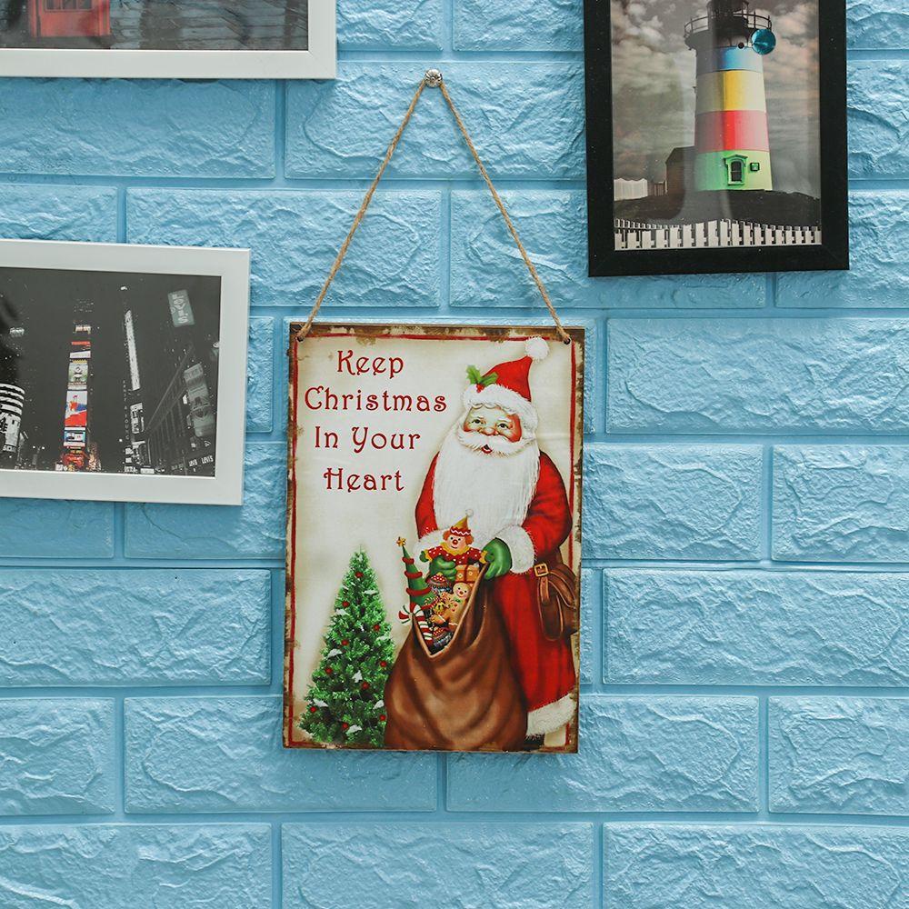 Chữ Gỗ Treo Trang Trí Cây Thông Noel