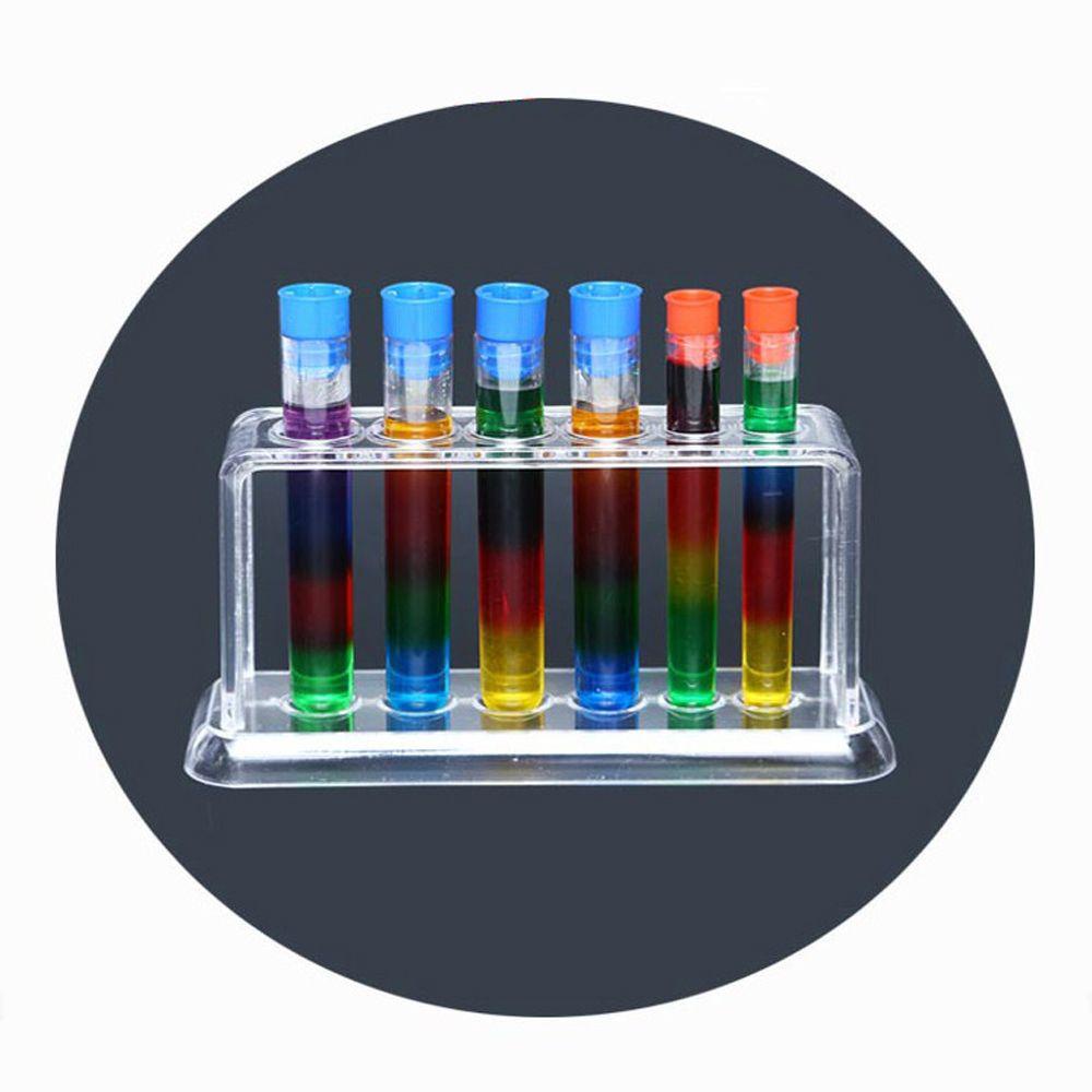 Giá Đỡ Ống Nghiệm Khoa Học 6 Lỗ Trong Suốt 16.7 * 8 * 3cm