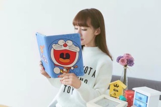 [SALE 10%] Bao da IPad hoạt hình Hello Kitty - Doraemon IPad