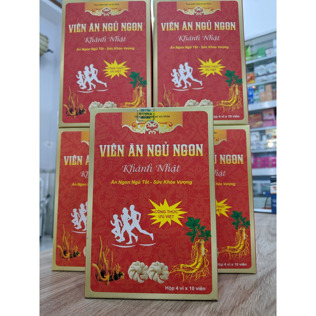 VIÊN ĂN NGỦ NGON KHÁNH NHẬT - Kính Thích Ăn Ngon, Tăng Hấp Thu, Bồi Bổ Cơ Thể, Dưỡng Tâm An Thần