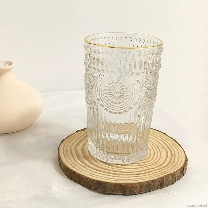 Đế Lót Ly Bằng Gỗ Cách Nhiệt Họa Tiết Vẽ Tay