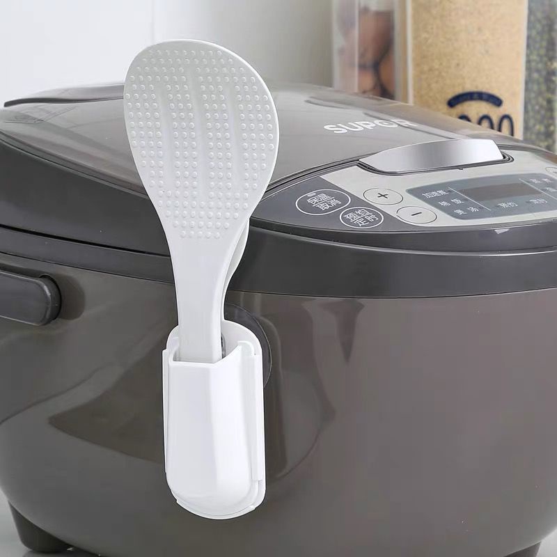Giá Để Muỗng Xới Cơm Tự Dính Đa Năng Tiện Lợi Dễ Sử Dụng