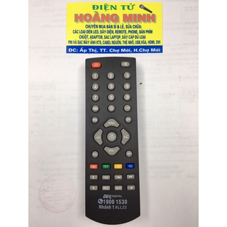 Remote điều khiển đầu thu các loại (Top T2, Hùng Việt 323, Mobi, Pantesat, Thếhệmới, DVBT2, HD02, VTC nhánh 1)