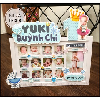 KHUNG ẢNH 12 THÁNG + 1 HÌNH CHi