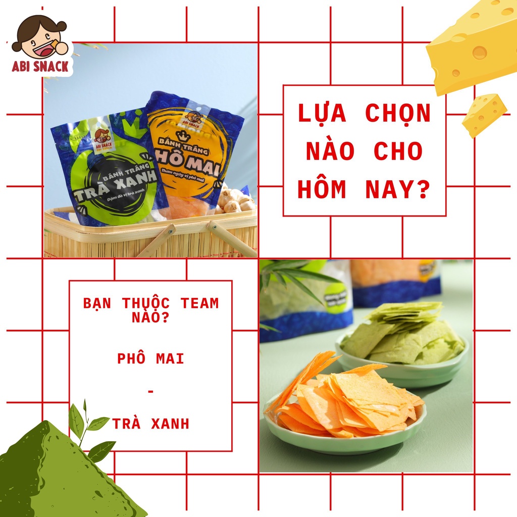 Bánh Tráng Abi vị Phô Mai