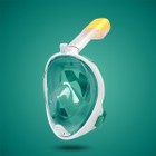 Mặt Nạ Lặn Full Face, Mắt Nhựa Trong, Gắn Được Gopro, Sjcam Tầm Nhìn 180 Độ, Ống Thở 1 Chiều Ngăn Nước | BigBuy360 - bigbuy360.vn