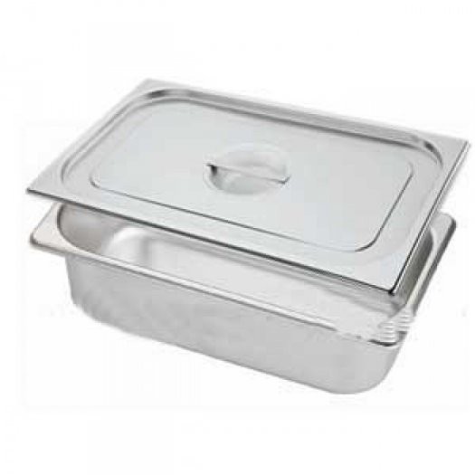 Khay Inox Cao Cấp Đựng Topping, Gia Vị hoặc Thức ăn (32.7x17.6cm - KHÔNG LỖ)