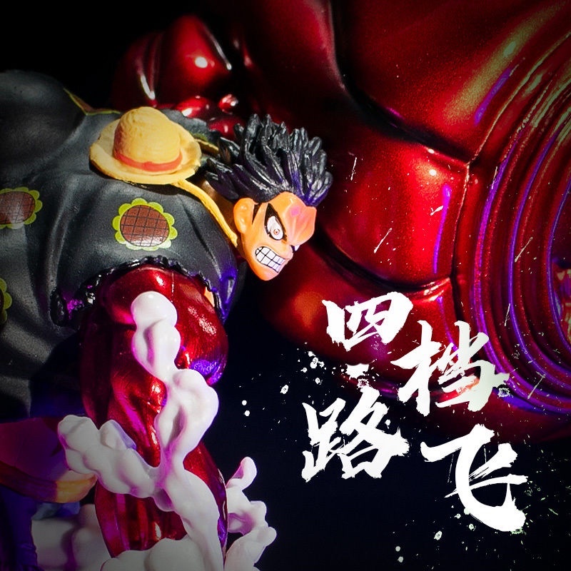 Mo Hình Figure OnePiece Luffy gear 4 siêu đẹp siêu ngầu