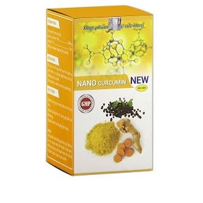NANO CURCUMIN NEW – Hỗ trợ giảm đau dạ dày – tá tràng, phục hồi sức khỏe phụ nữ sau sinh, mới ốm dậy (60 viên)