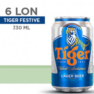 BÁN LẺ _ Combo 6 lon bia tiger 330ml