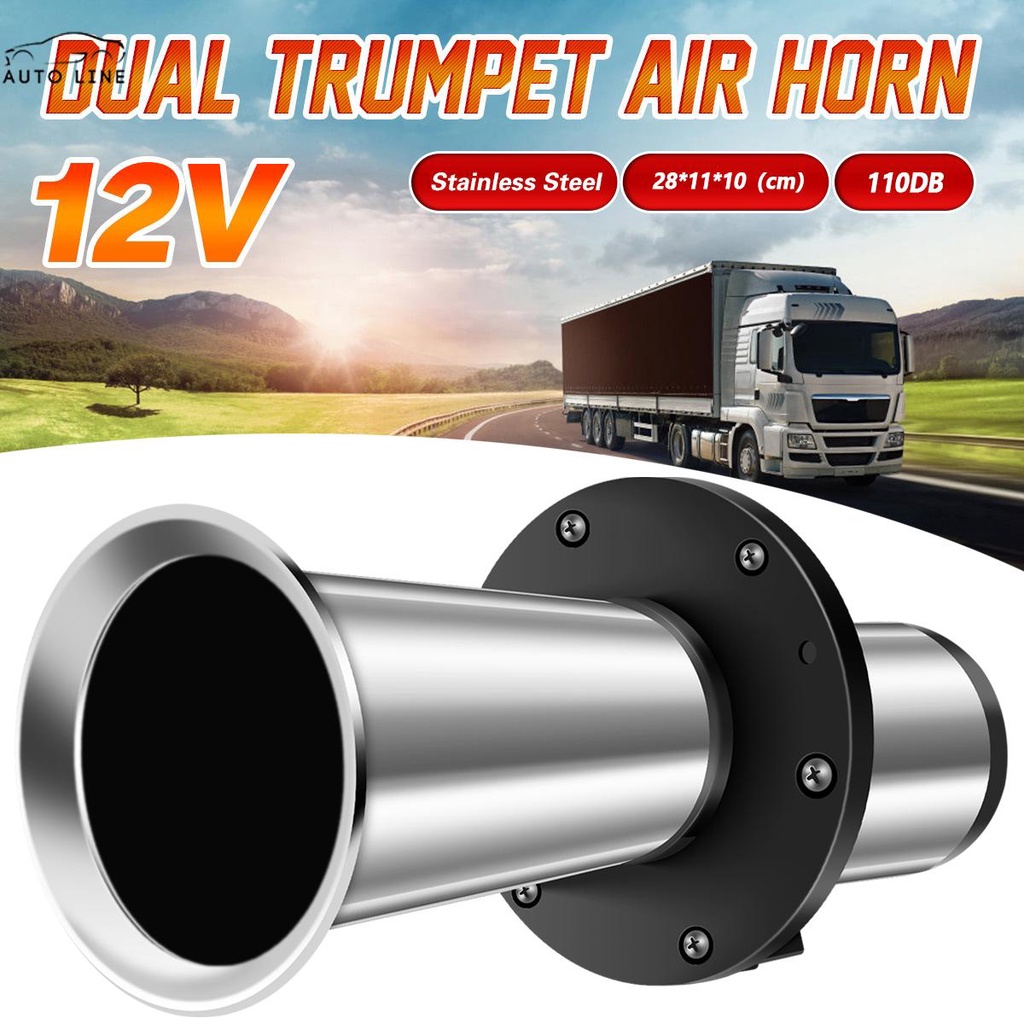 Còi Hơi Bằng Thép Không Gỉ Cho Xe Hơi Xe Tải SHOPCYC2469