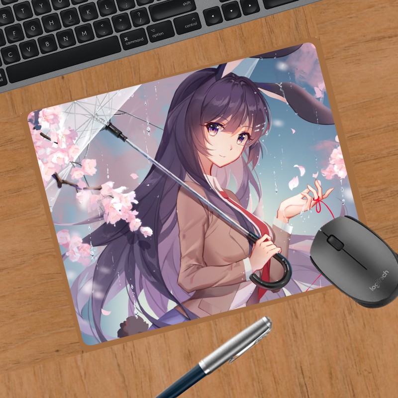 Rascal Does Not Dream of Bunny Girl Tấm lót chuột Senpai
