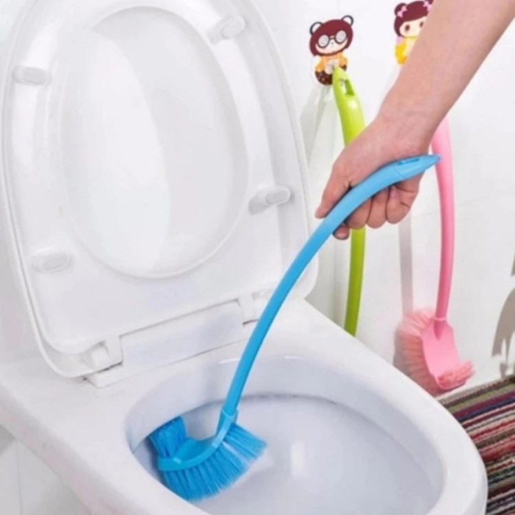 Bộ chổi cọ toilet 2 đầu siêu sạch tk