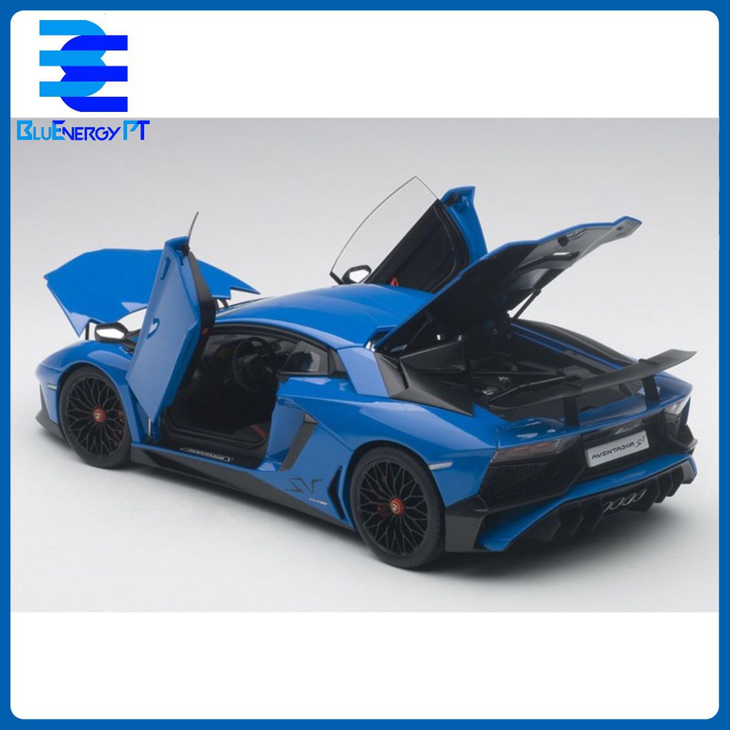 Mô hình tỉnh xe thể thao al 1/18 Lamborghini AVENTADOR LP750-4 SV