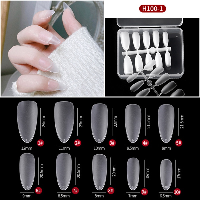 Móng Tay Giả Pháp Kèm Vỏ Bọc Cho Trang Trí Móng Tay DIY