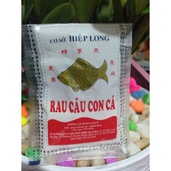 Rau câu con cá hiệp long