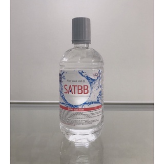 Nước Muối Sinh Lý SATBB chai 500ml